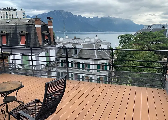Loft With Rooftop, Stunning View Of The Lake! Lejlighed